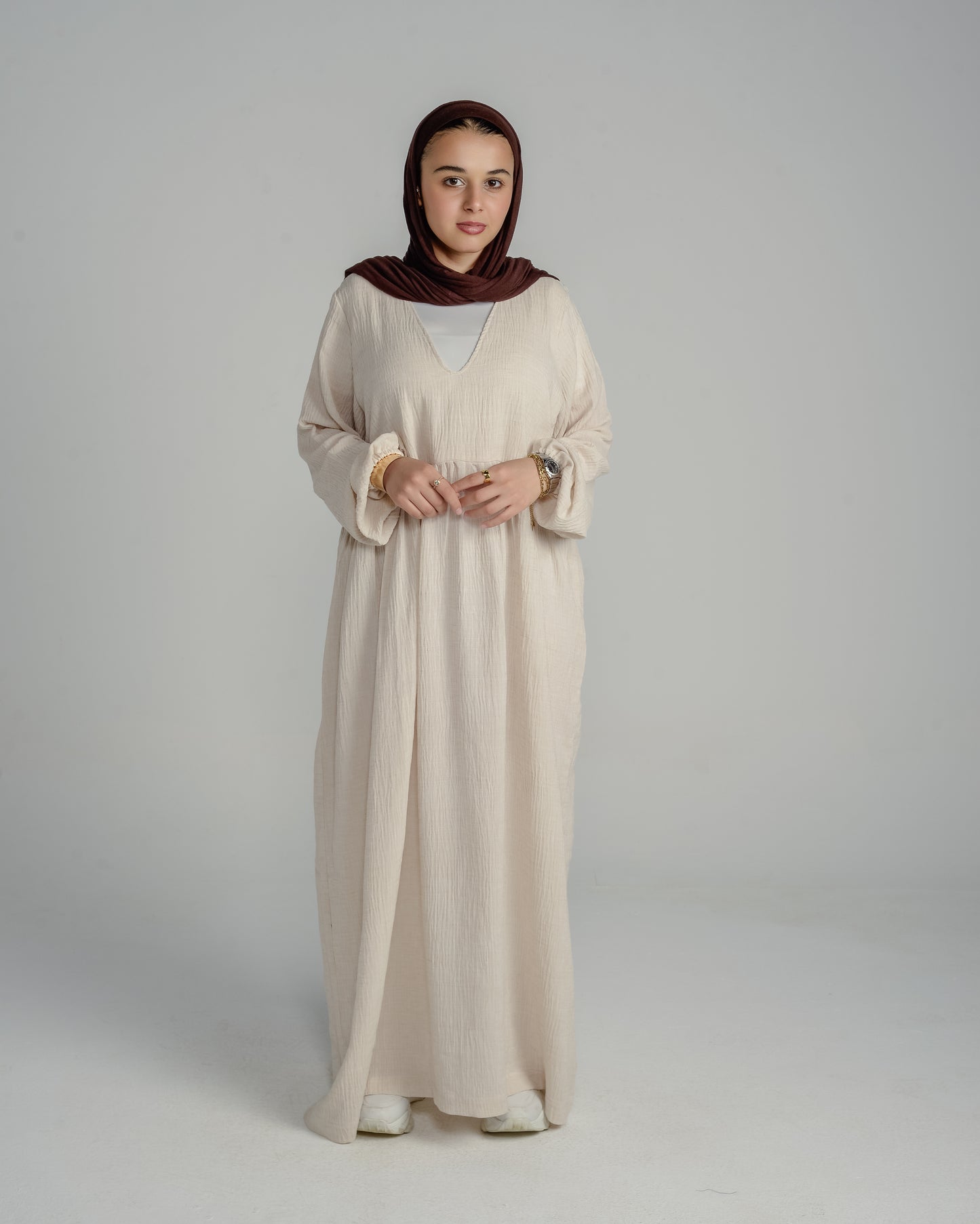 Naysee Aura Dress - Beige