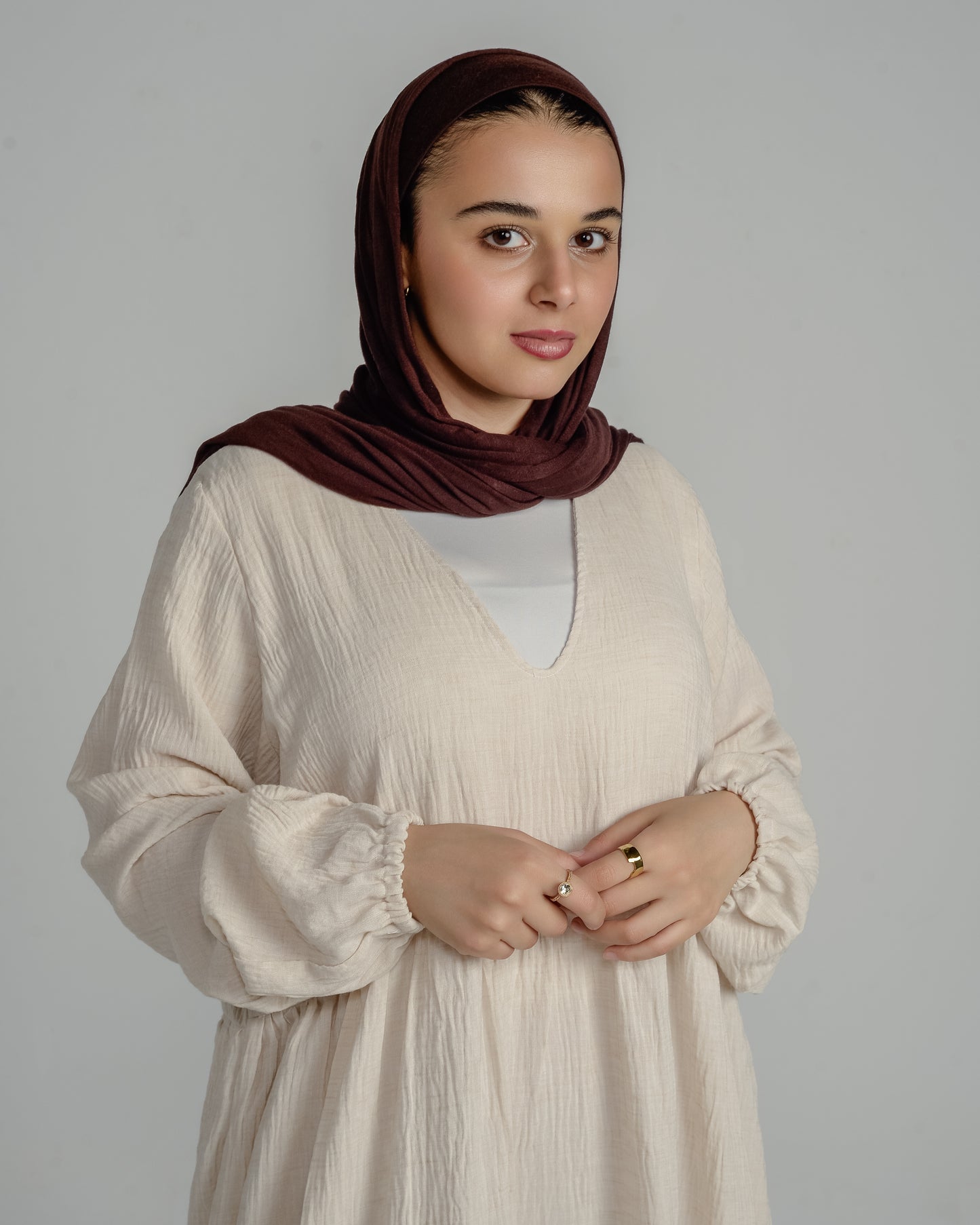Naysee Aura Dress - Beige
