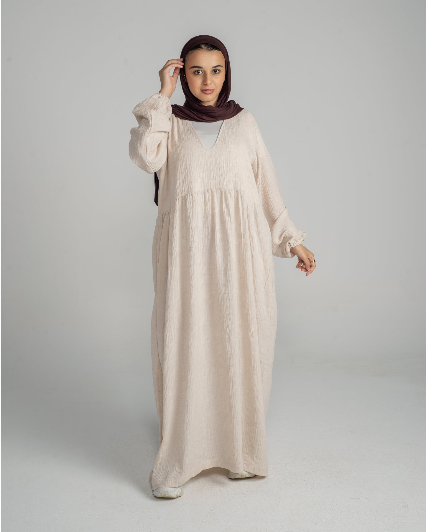Naysee Aura Dress - Beige
