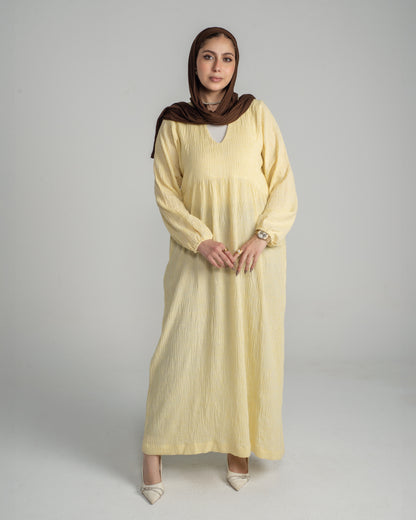 Naysee Aura Dress - Yellow