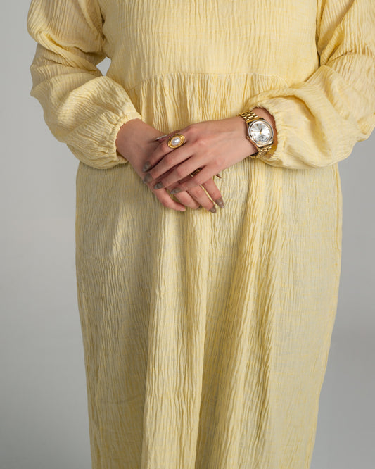 Naysee Aura Dress - Yellow